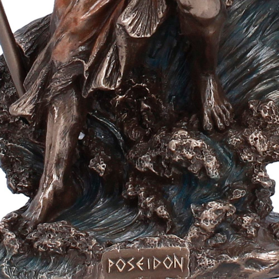 Poseidon Greek God of the Sea Figurine 25.2cm D7628B26