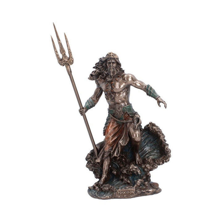 Poseidon Greek God of the Sea Figurine 25.2cm D7628B26