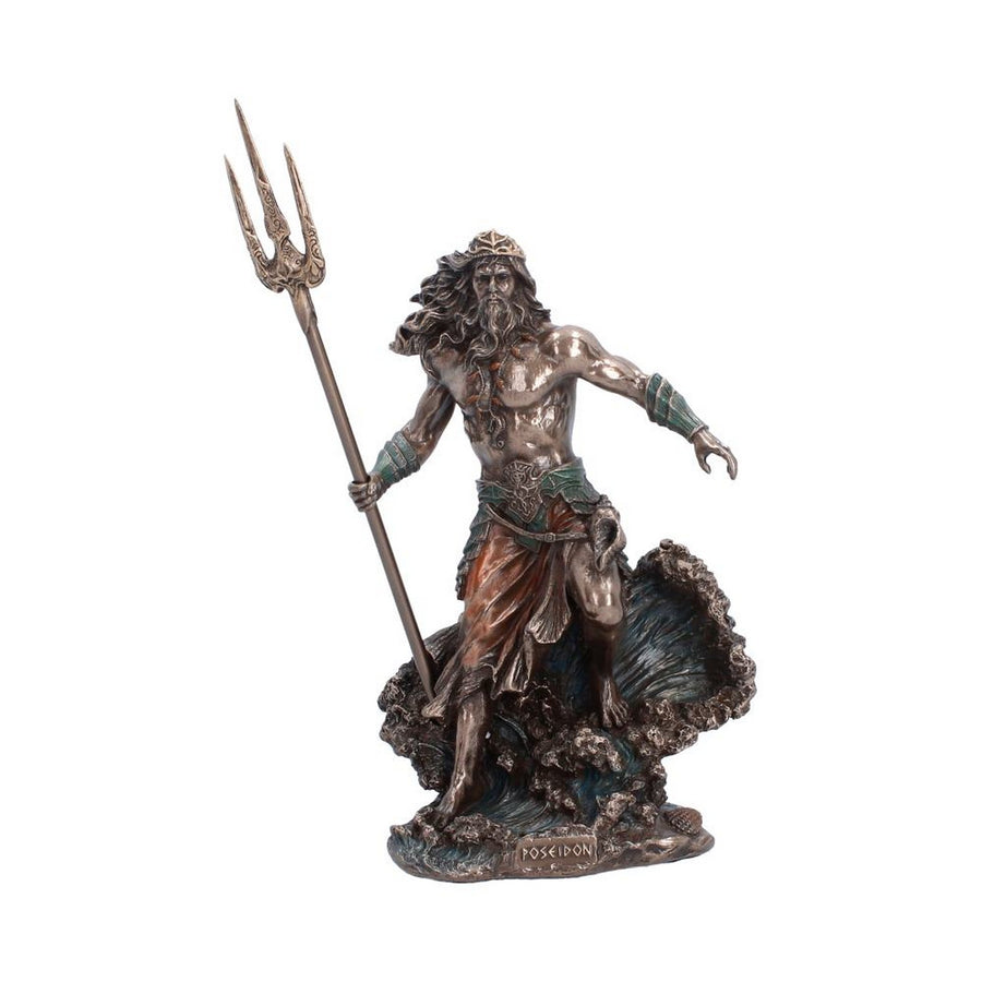Poseidon Greek God of the Sea Figurine 25.2cm D7628B26
