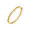 Gold bracelet with diamond 