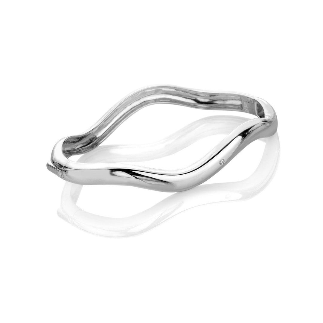 Hot Diamonds Sterling Silver Fiji Bangle DC232