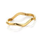 HD x Gold Plateden Edit Sterling Silver 18ct Gold Plated Fiji Bangle DC233