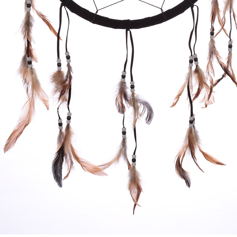 Lisa Parker Snow Kisses Wolf Dreamcatcher 33cm DCPB02B