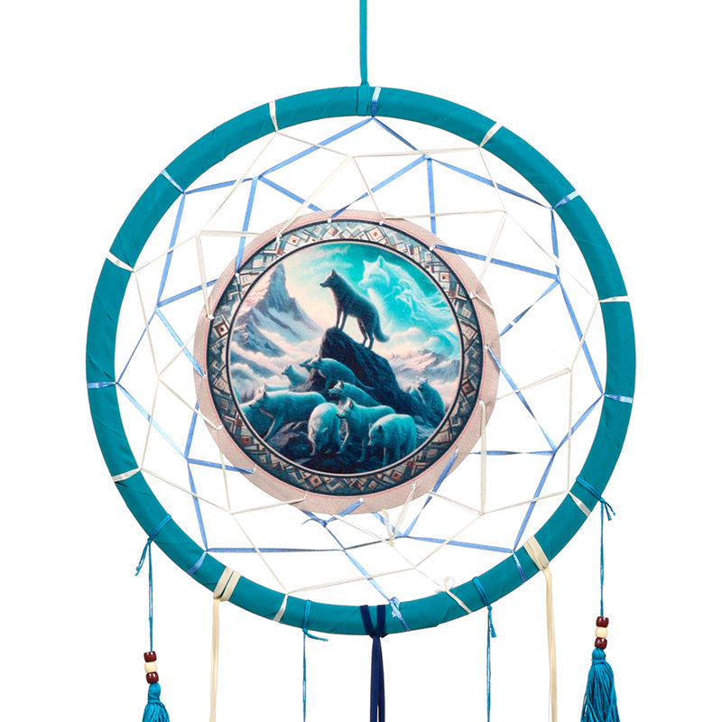 Spirit of the Wolf Pack Dreamcatcher 33cm DCPB02S