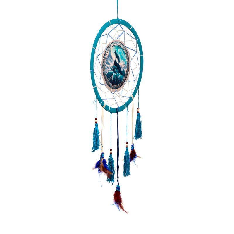 Spirit of the Wolf Pack Dreamcatcher 33cm DCPB02S