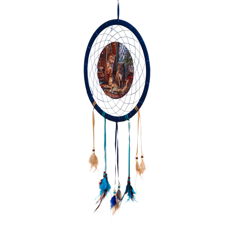 Lisa Parker Purrlock Holmes Cat Dreamcatcher 33cm DCPB02W