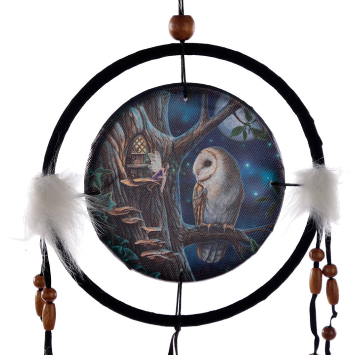 Lisa Parker Fairy Tales Owl & Fairy Dreamcatcher 16cm DCPB06L