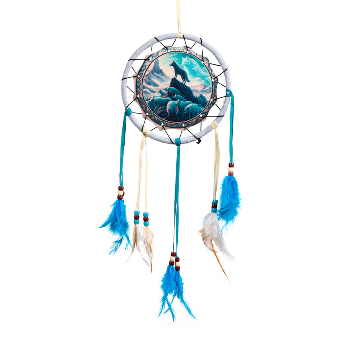 Spirit of the Wolf Pack Dreamcatcher 16cm DCPB06S