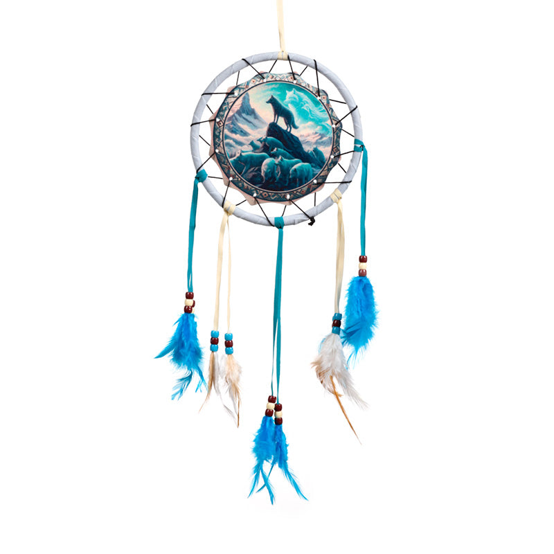Spirit of the Wolf Pack Dreamcatcher 16cm DCPB06S