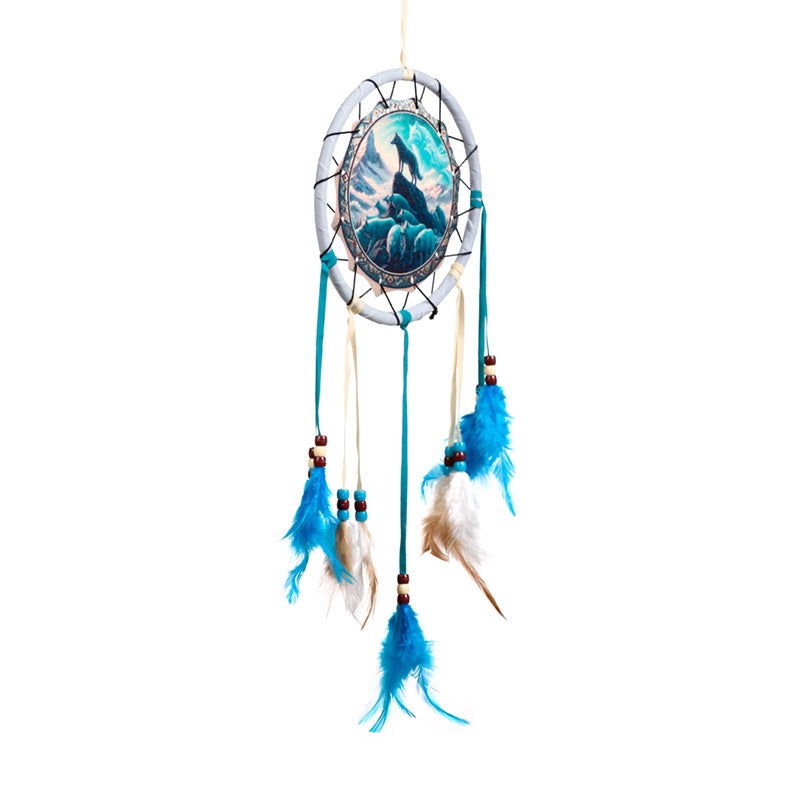 Spirit of the Wolf Pack Dreamcatcher 16cm DCPB06S