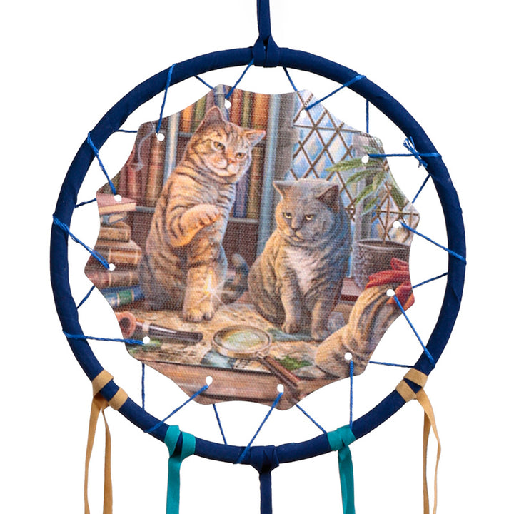 Lisa Parker Purrlock Holmes Cat Dreamcatcher 16cm DCPB06W