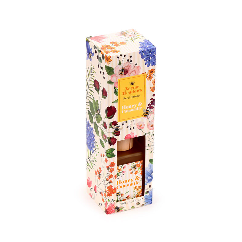 Nectar Meadows Honey & Chamomile 100ml Reed Diffuser DIFF17