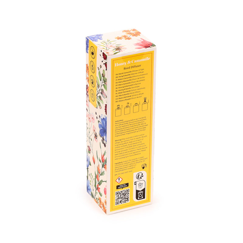 Nectar Meadows Honey & Chamomile 100ml Reed Diffuser DIFF17