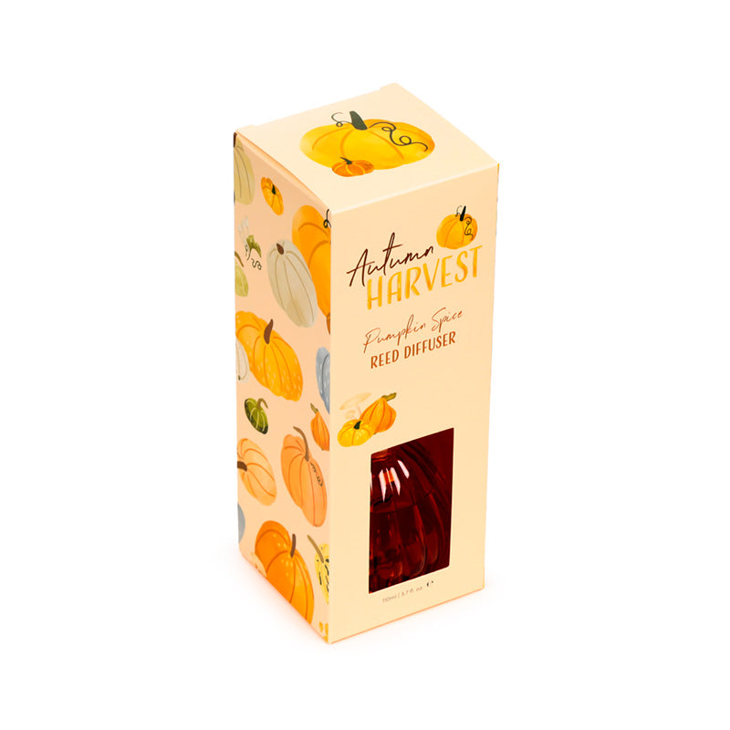 Autumn Harvest Shaped Pumpkin Spice 110ml Reed Diffuser DIFF22
