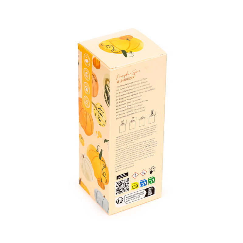 Autumn Harvest Shaped Pumpkin Spice 110ml Reed Diffuser DIFF22