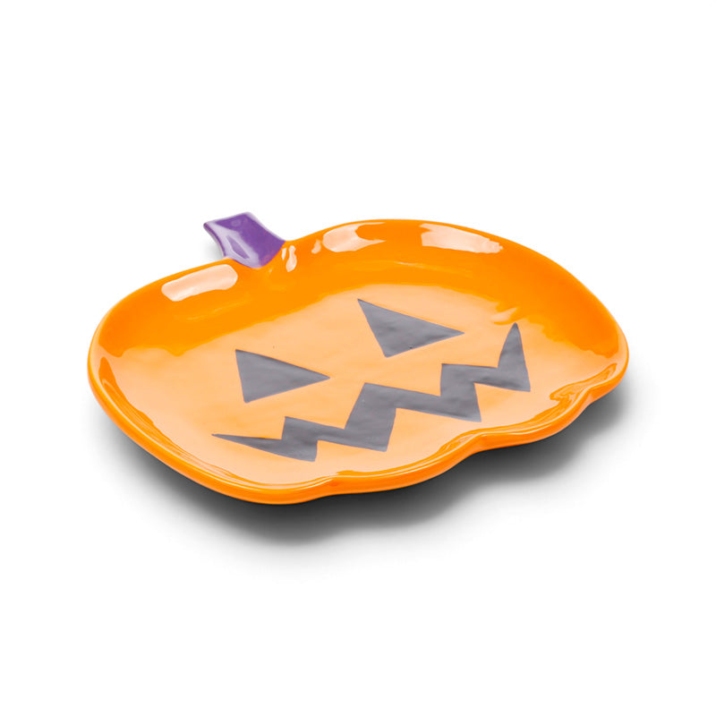 Spooky Pumpkin Ceramic Dish DISH04