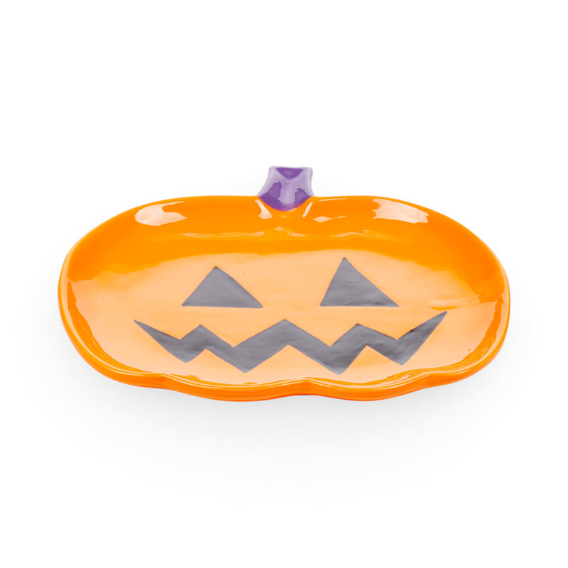 Spooky Pumpkin Ceramic Dish DISH04