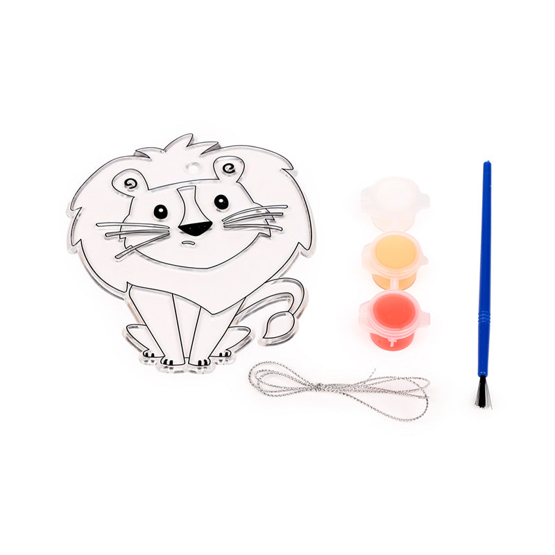 Zooniverse Lion Paint Your Own DIY Suncatcher DIY01