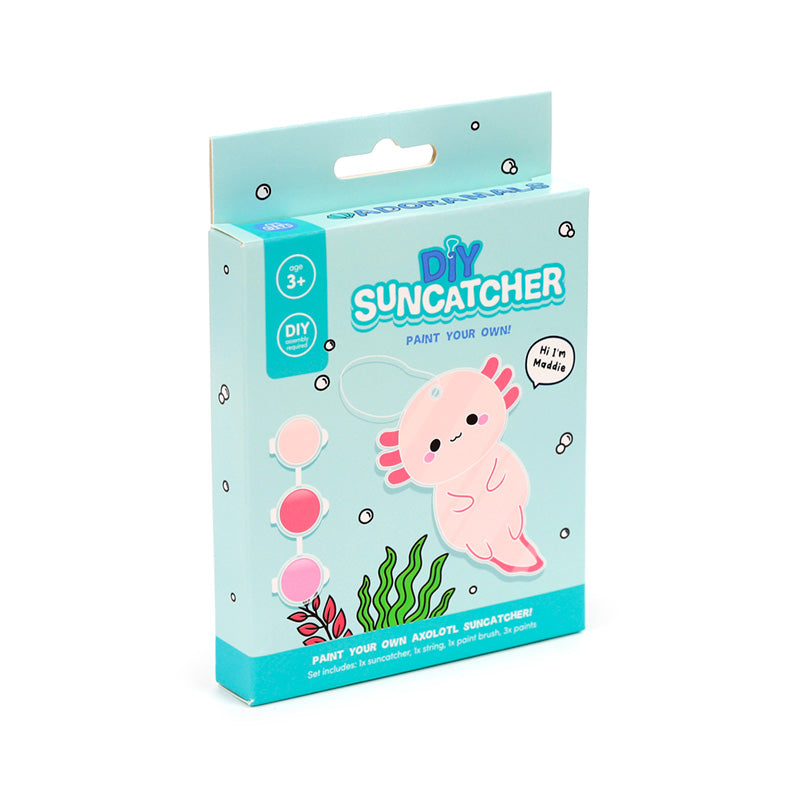 Adoramals Maddie the Axolotl Paint Your Own DIY Suncatcher DIY04
