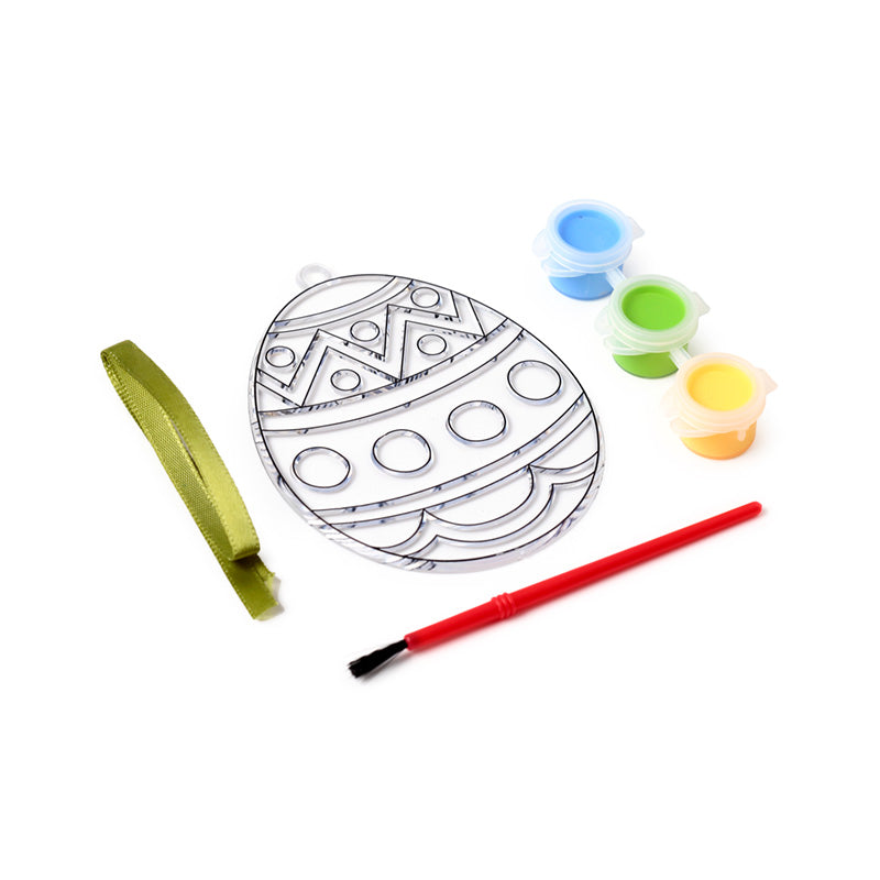 Springtime Easter Egg Paint Your Own DIY Suncatcher DIY07