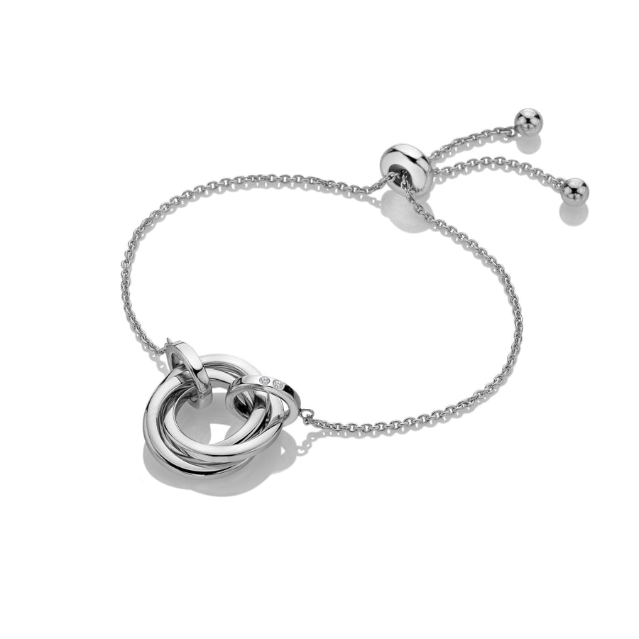 Sterling Silver Trio Bracelet DL706