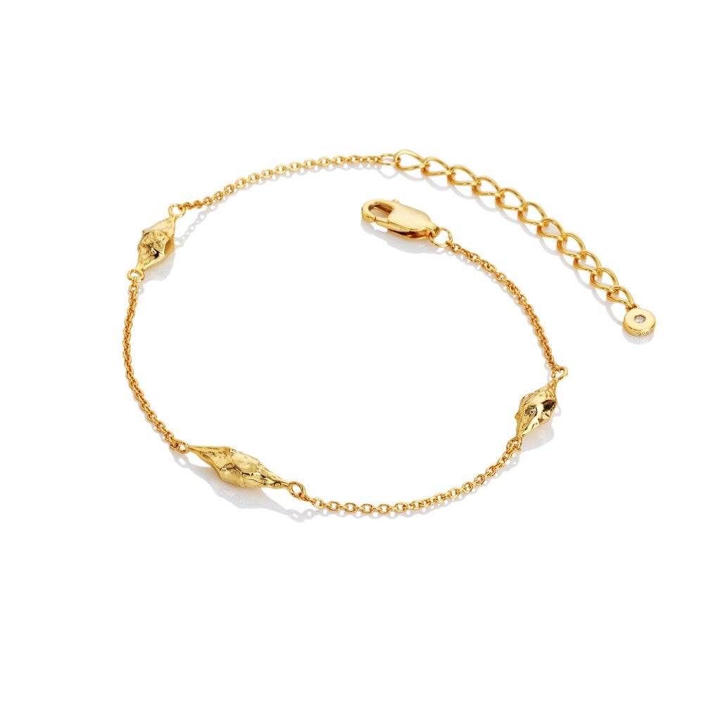 18ct Gold Plated HD X GE Muse Bracelet DL711
