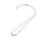 Hot Diamonds Sterling Silver White Topaz Lustre Necklace DN231