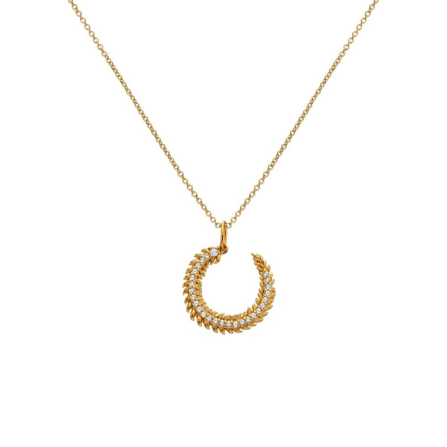 18ct Gold Plated HD X GE Selene Pendant DP1091