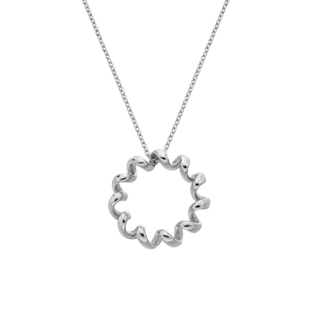 Hot Diamonds Sterling Silver Twist Pendant DP1096