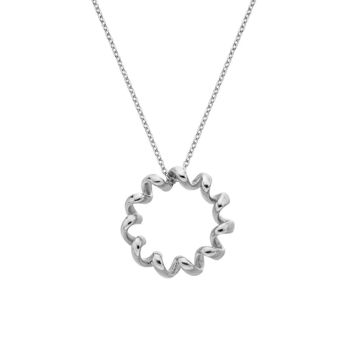 Hot Diamonds Sterling Silver Twist Pendant DP1096