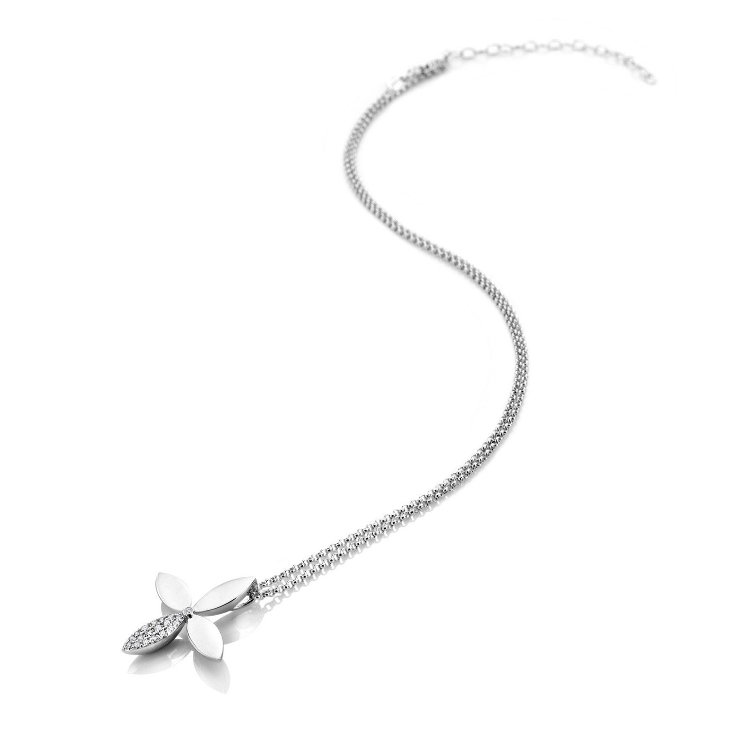 Hot Diamonds Sterling Silver White Topaz Eden Pendant DP1105