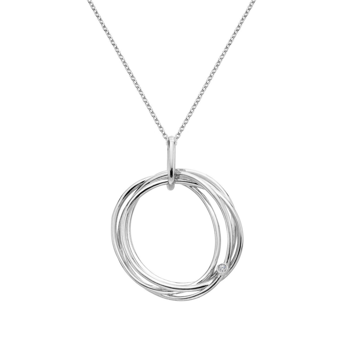 Hot Diamonds Sterling Silver String Pendant DP1108