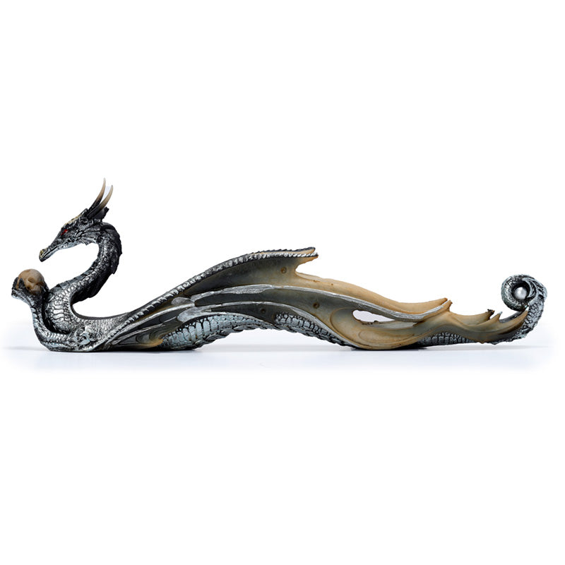 Shimmering Dragon Ashcatcher Incense Stick Burner DRG198