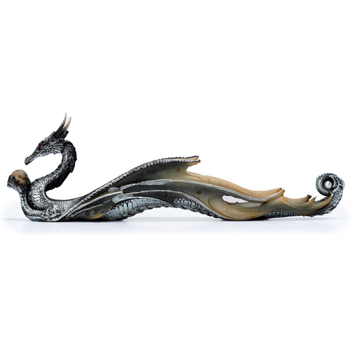Shimmering Dragon Ashcatcher Incense Stick Burner DRG198