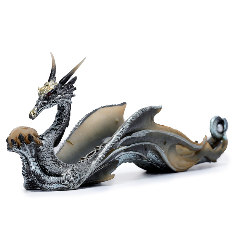 Shimmering Dragon Ashcatcher Incense Stick Burner DRG198