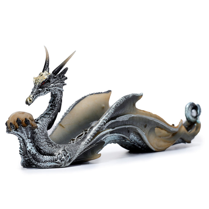 Shimmering Dragon Ashcatcher Incense Stick Burner DRG198