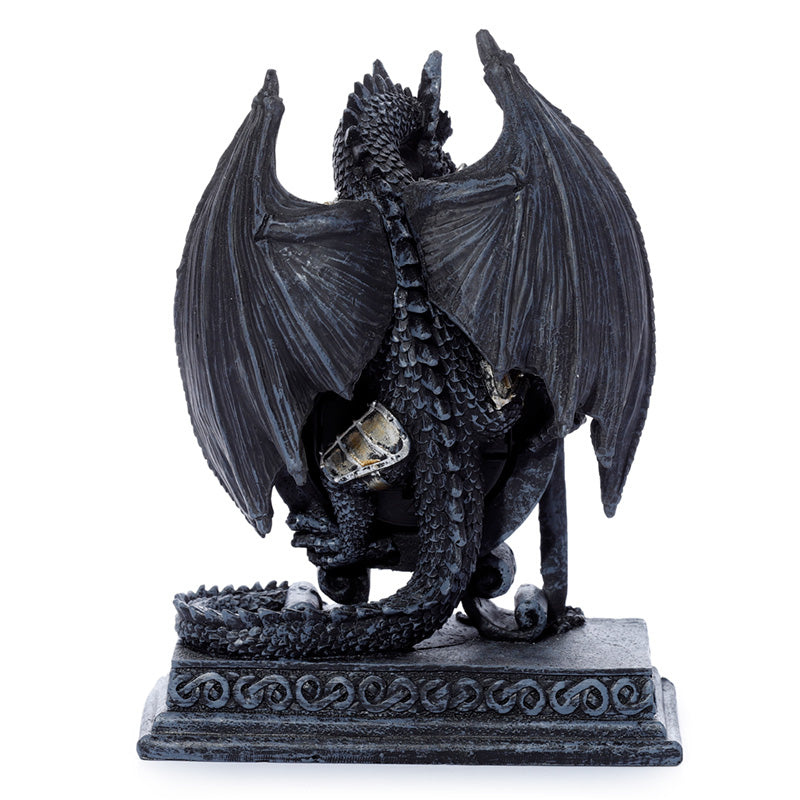 Dragon in Armour Mantle Clock DRG28