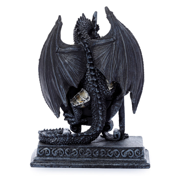 Dragon in Armour Mantle Clock DRG28