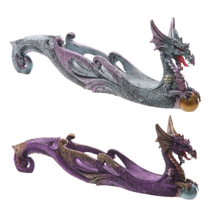 Dark Legends Dragon Ashcatcher Incense Stick Burner DRG343