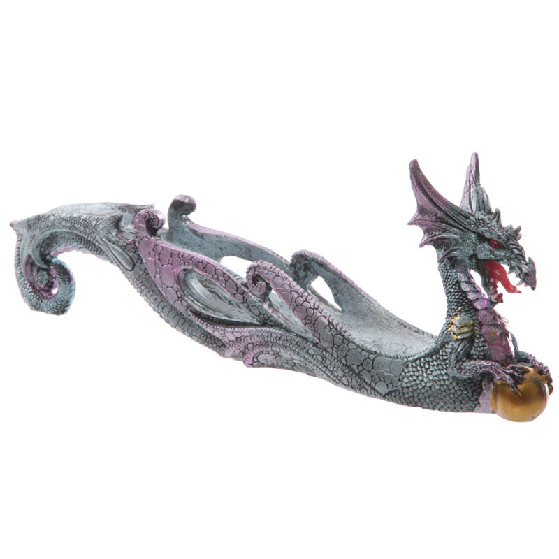 Dark Legends Dragon Ashcatcher Incense Stick Burner DRG343