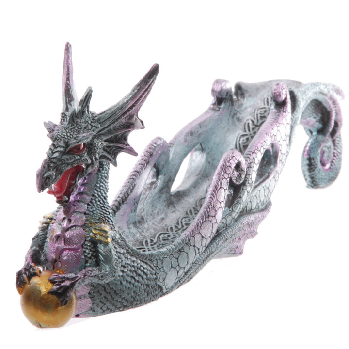 Dark Legends Dragon Ashcatcher Incense Stick Burner DRG343