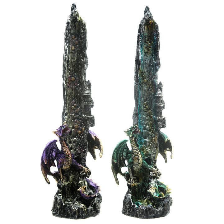 Dragon Waterfall Upright Ashcatcher Incense Stick Burner DRG425