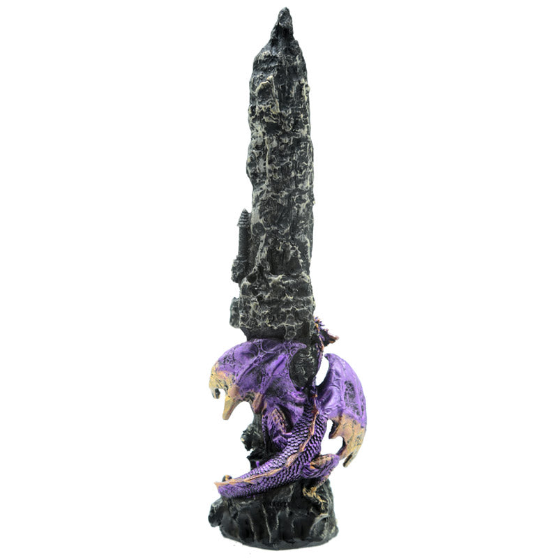 Dragon Waterfall Upright Ashcatcher Incense Stick Burner DRG425