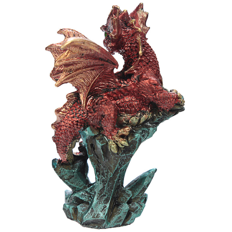 Enchanted Nightmare Dragon Mini Rock Crystal DRG427