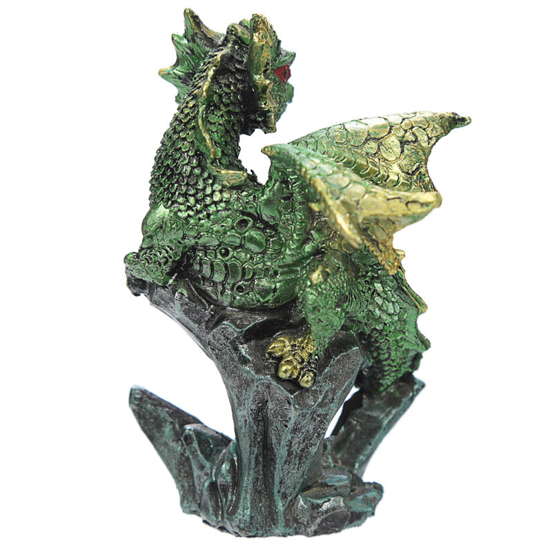 Enchanted Nightmare Dragon Mini Rock Crystal DRG427
