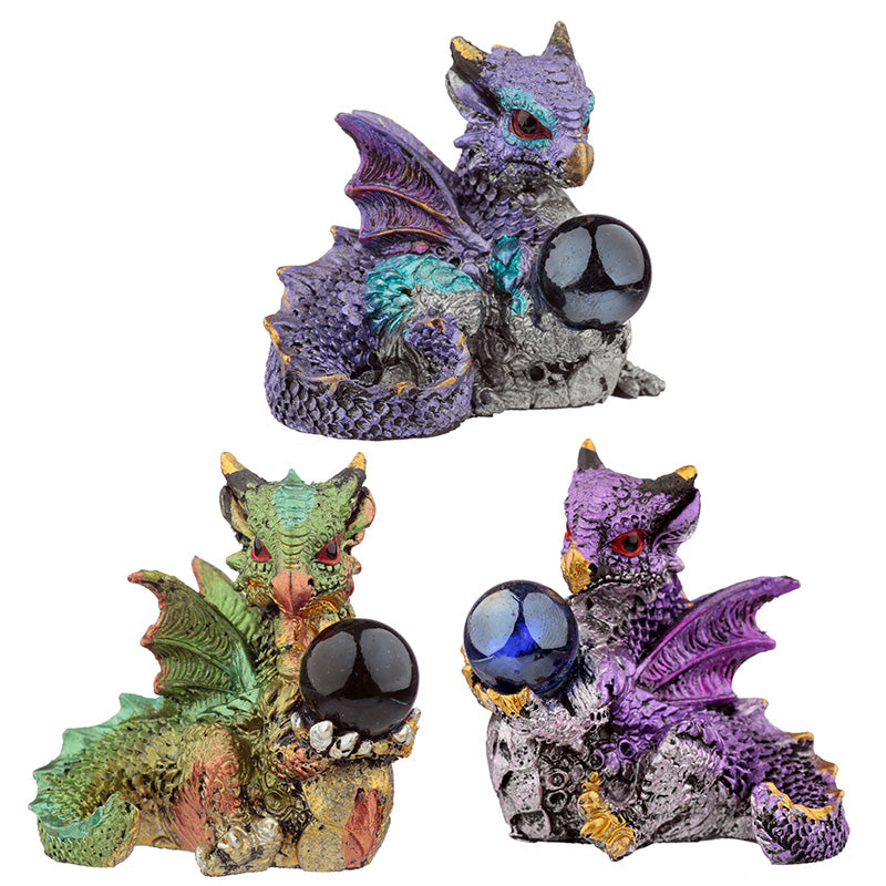 Elements Dragon with All Seeing Orb DRG450