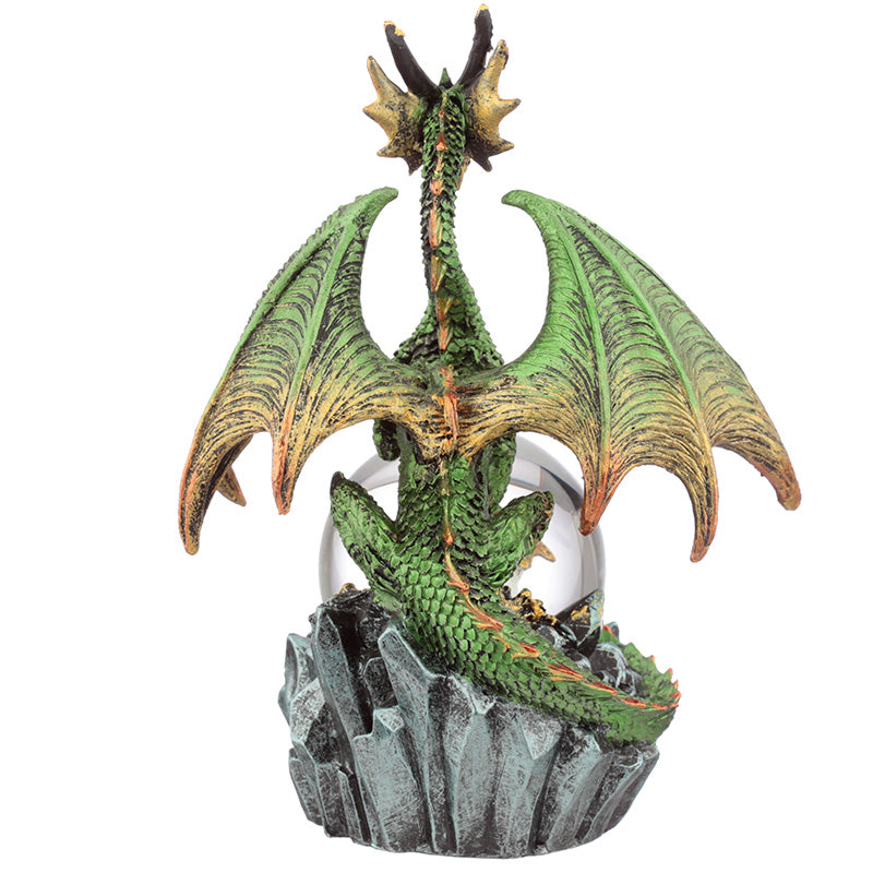 Dark Legends Crystal Orb Dragon Mother Snow Globe DRG455