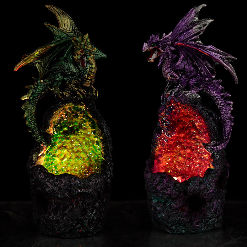 Dark Legends Crystal Cavern LED Dragon DRG461
