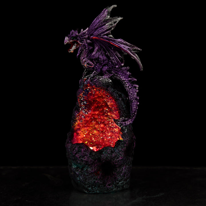 Dark Legends Crystal Cavern LED Dragon DRG461
