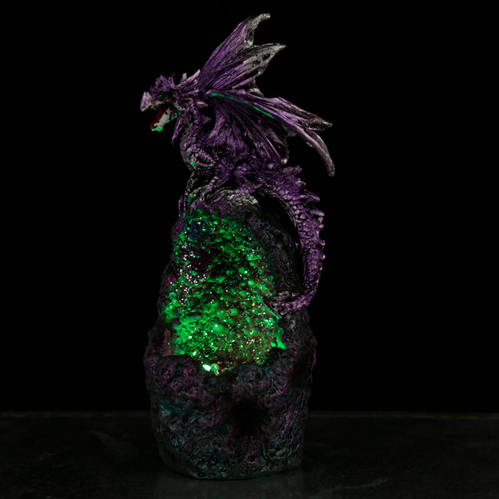 Dark Legends Crystal Cavern LED Dragon DRG461